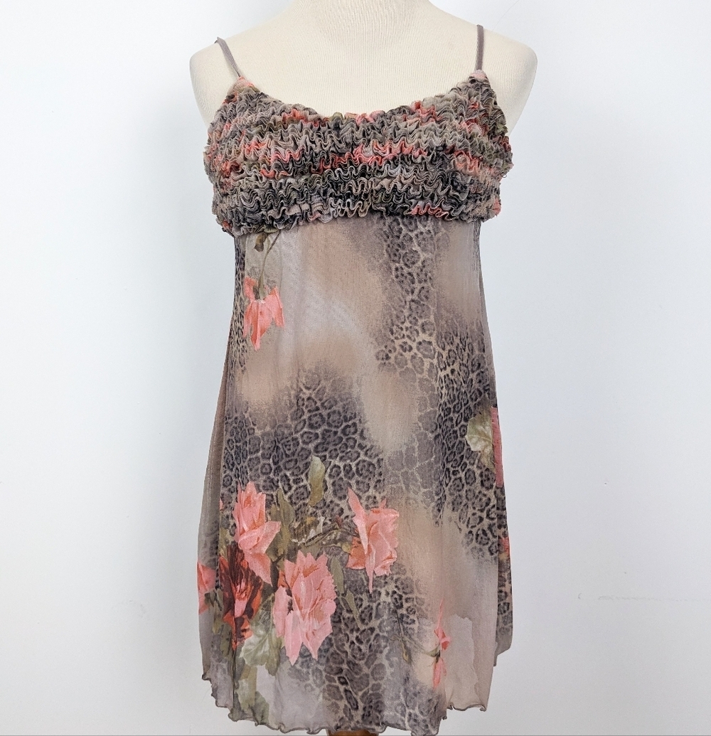 La Senza Ruffled Slip Dress Size Extra Large